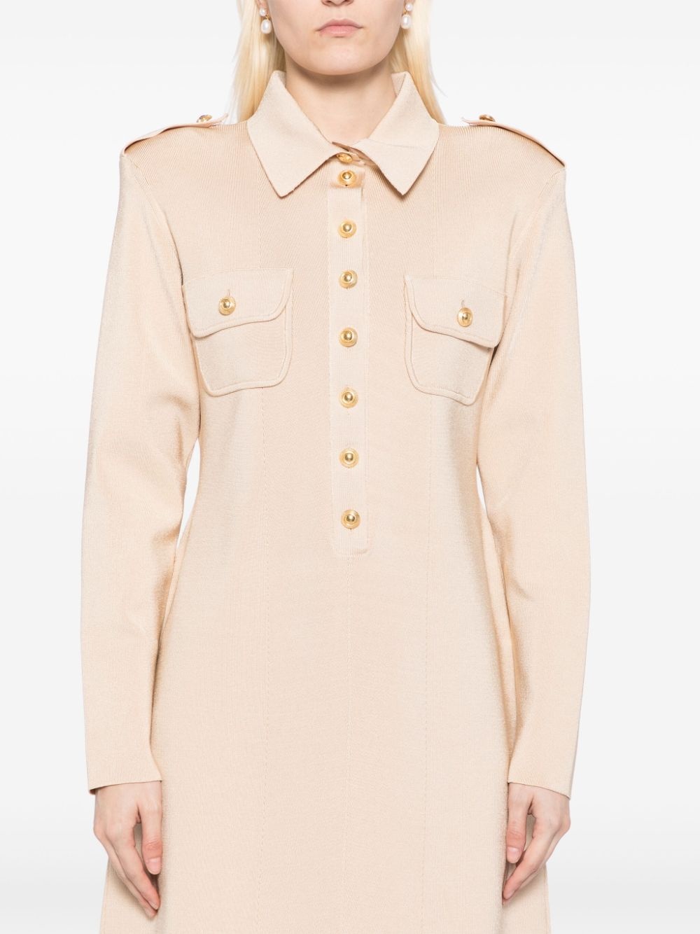 ribbed mini dress - 5