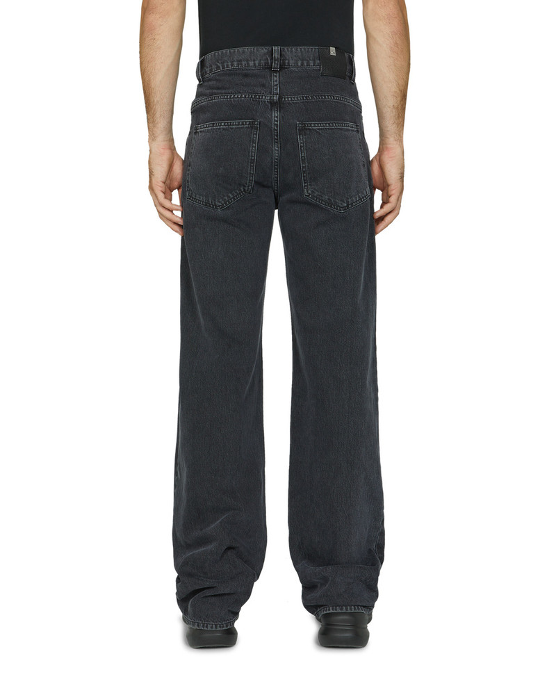 LOGO-PATCH WIDE FIT JEANS 5