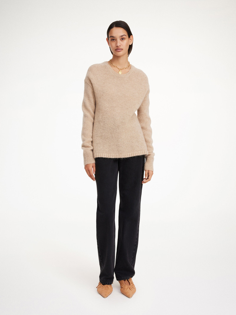 BY MALENE BIRGER Briella mohair-blend sweater outlook