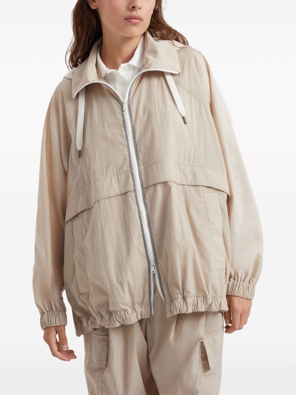 lightweight zip-front jacket - 3