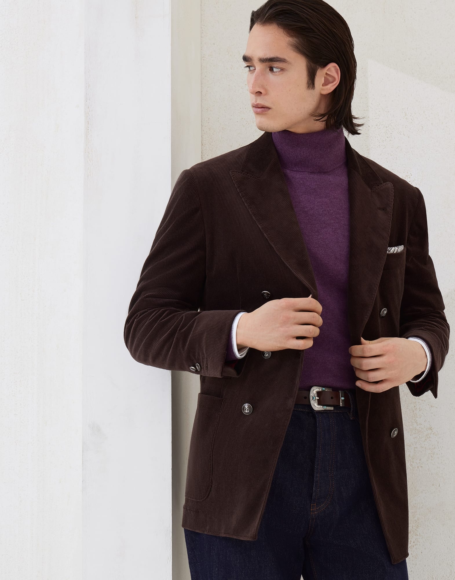 Cashmere turtleneck sweater - 4