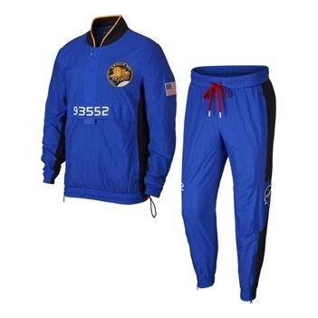 Nike M NK Tracksuit NASA Athleisure Casual Sports Suit Blue CI6891-480 - 1