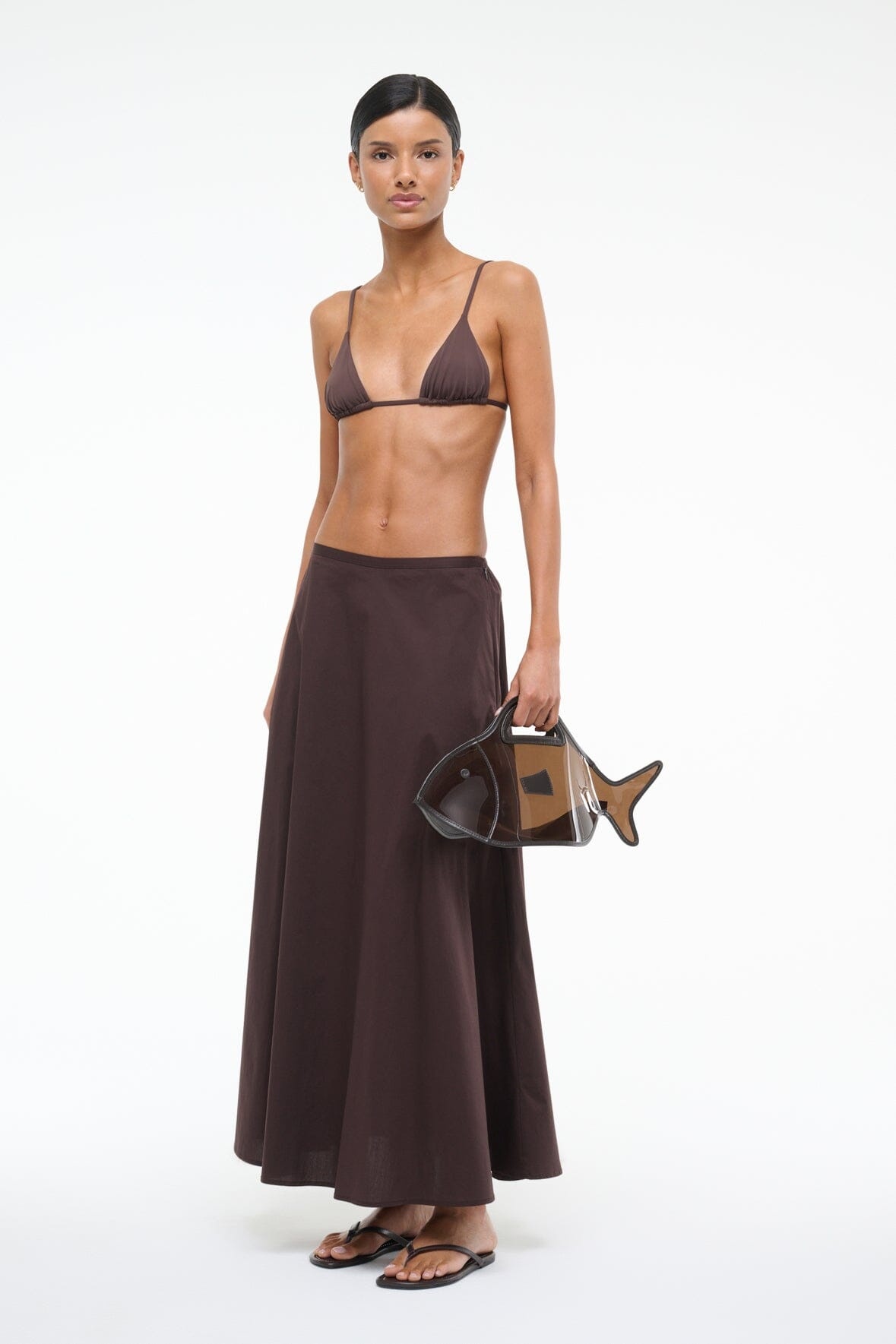 STAUD AXEL SKIRT EARTH - 4