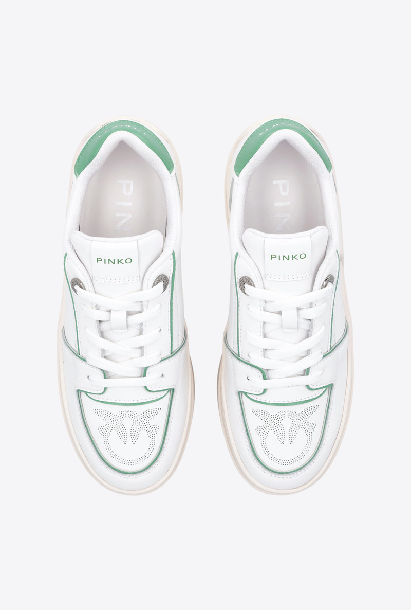 TWO-TONE PLATFORM SNEAKERS 8