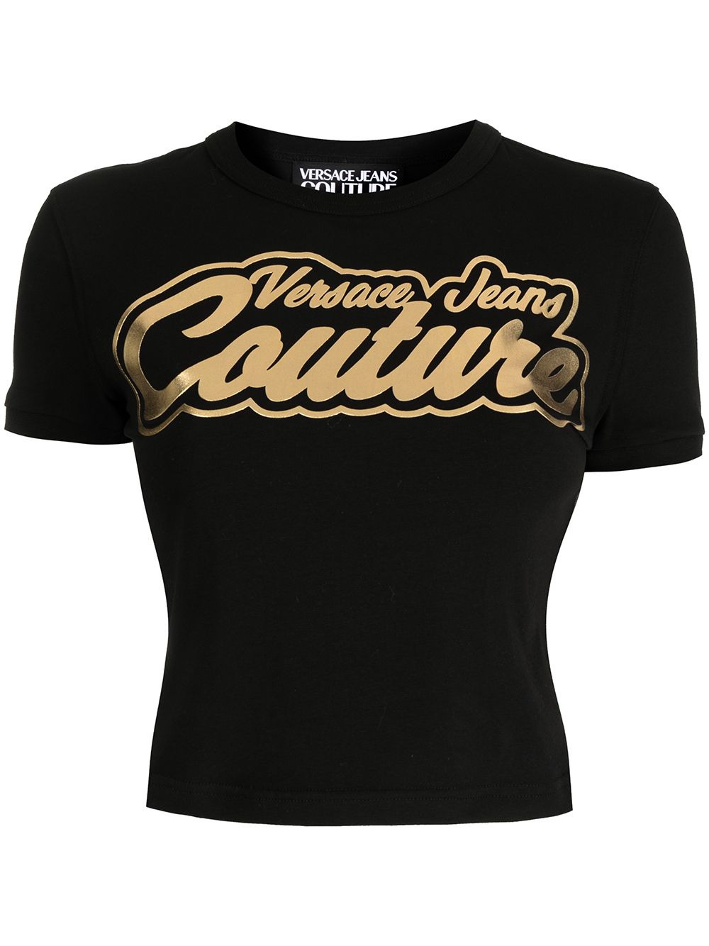 logo-print T-shirt - 1