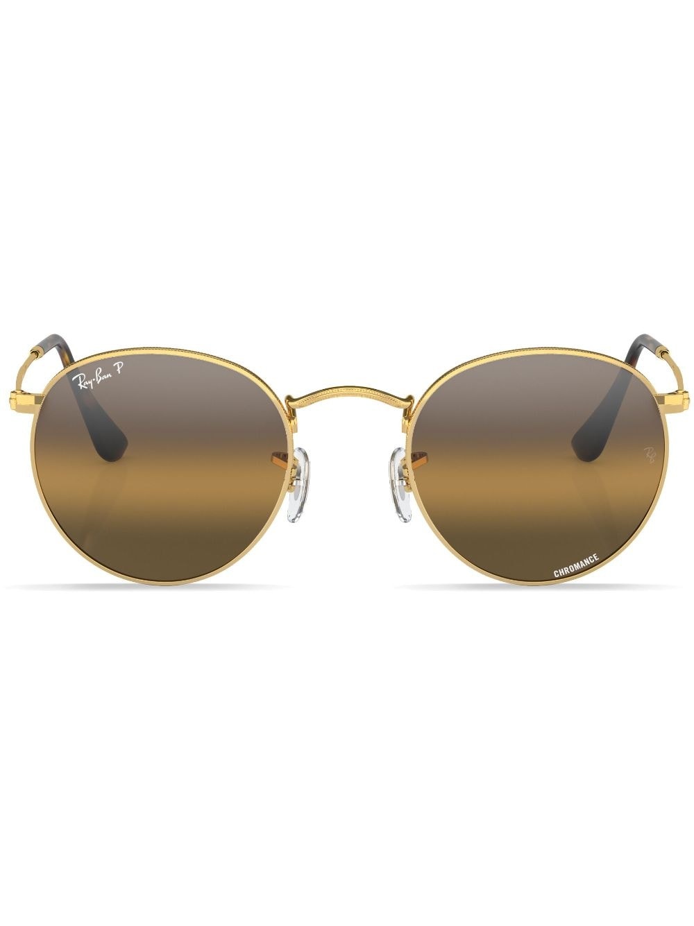 Chromance round-frame sunglasses - 1