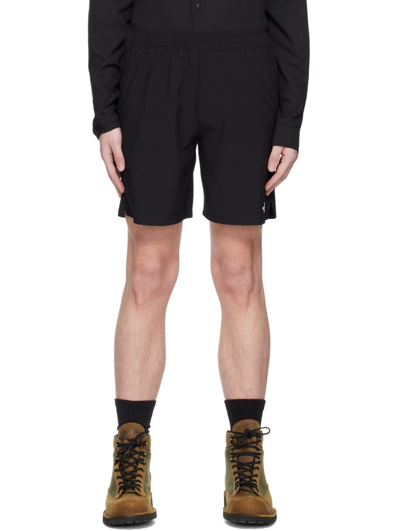 Black Wander Shorts - 1