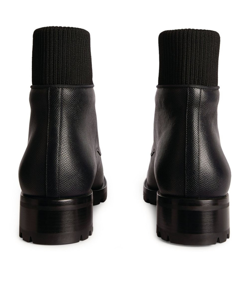 Christian Louboutin Trapman Leather Boots outlook