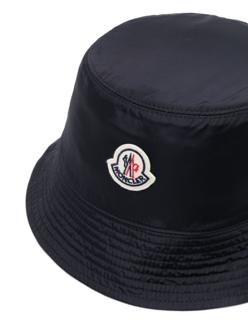 logo-patch bucket hat - 2