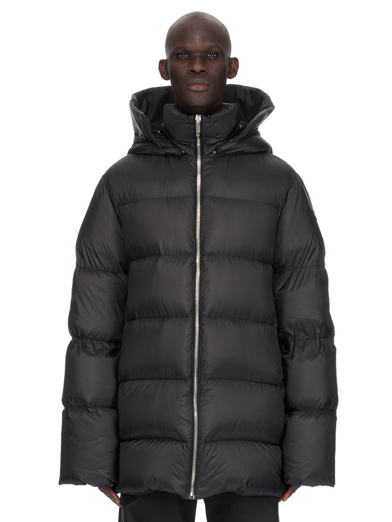 + Moncler Cyclopic oversized hooded appliquéd quilted shell down jacket 1
