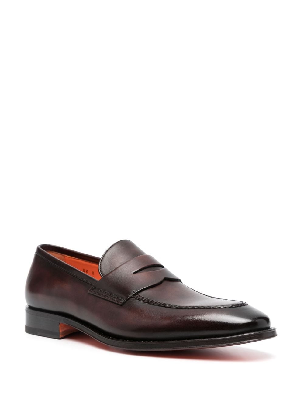polished penny loafers - 2