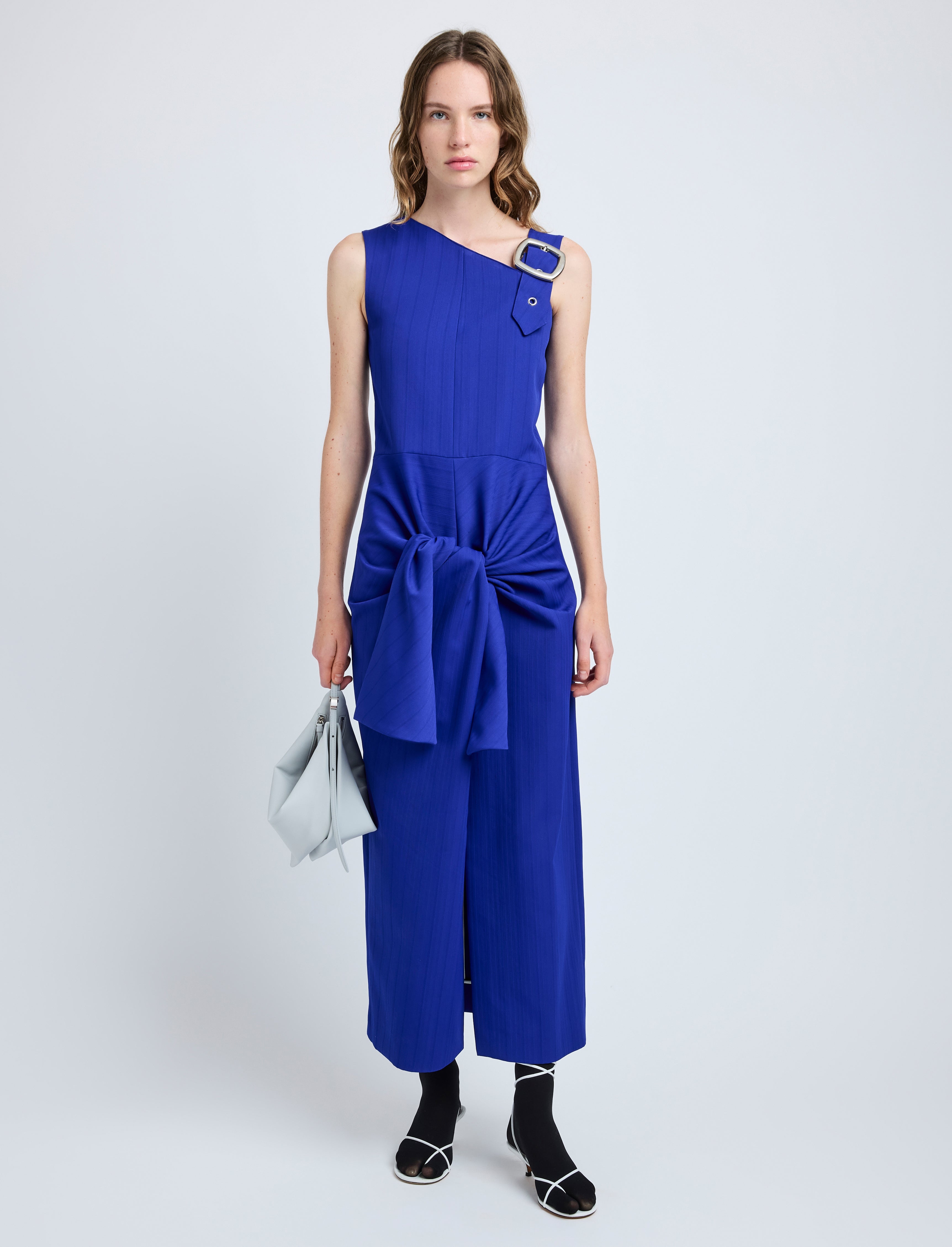 Jackie Dress in Technical Nylon Jacquard - 2