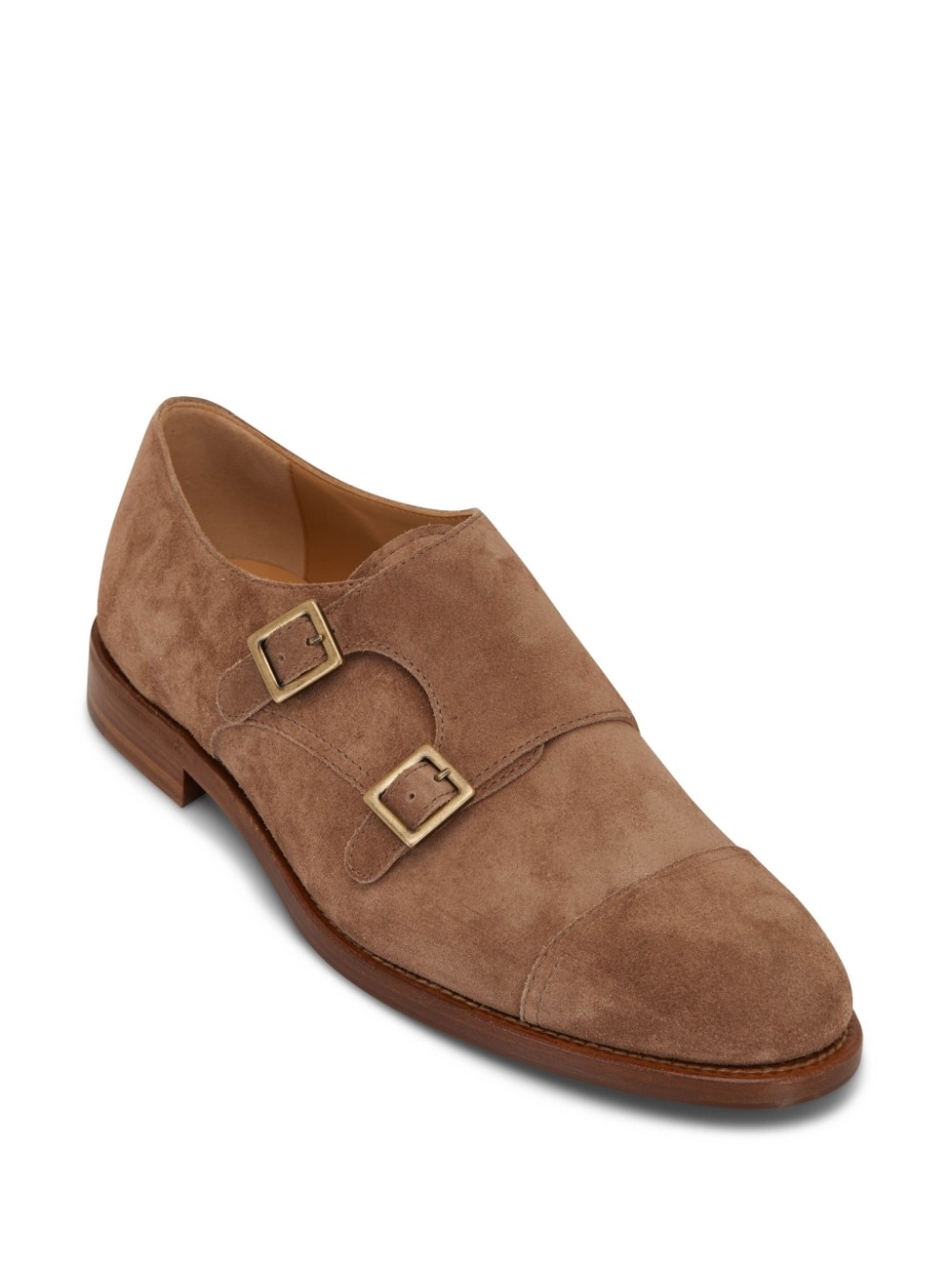 buckle-fastened monk shoes - 2