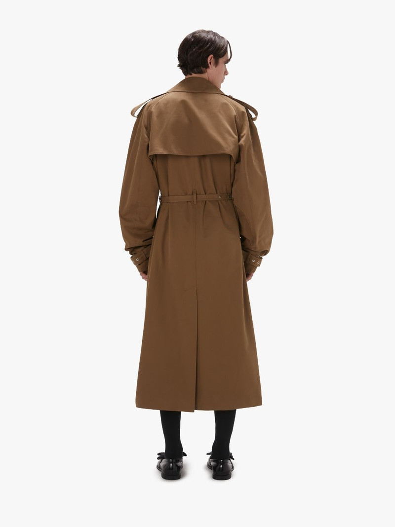 COTTON DRILL TRENCH COAT 3