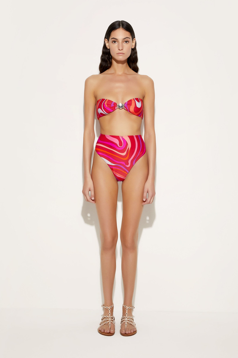PUCCI MARMO HIGH WAIST BIKINI BRIEF outlook