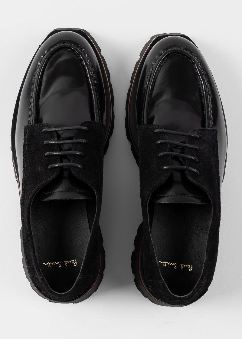 Black 'Argon' Shoes 5