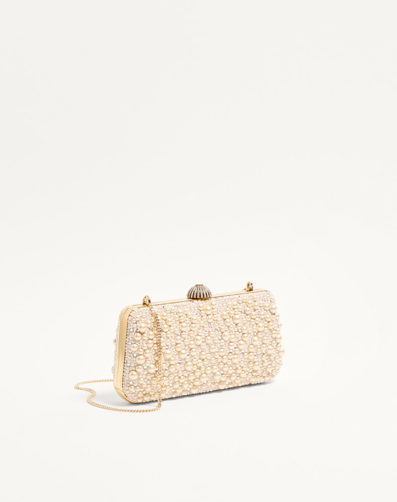 VALENTINO GARAVANI CARRY SECRETS MINAUDIERE WITH PEARLS AND RHINESTONES 3