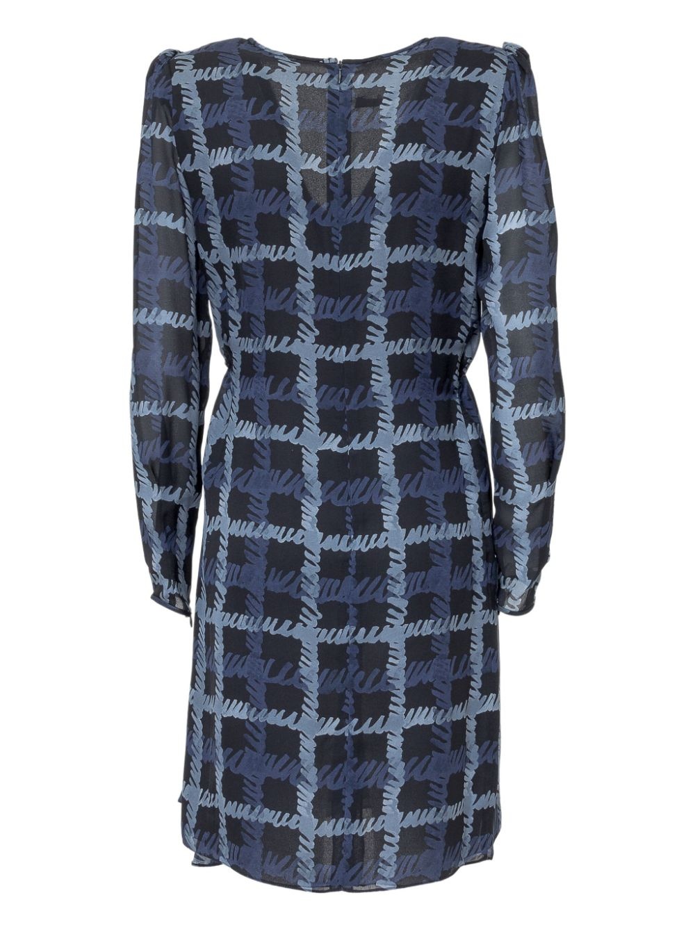 check-pattern dress - 2