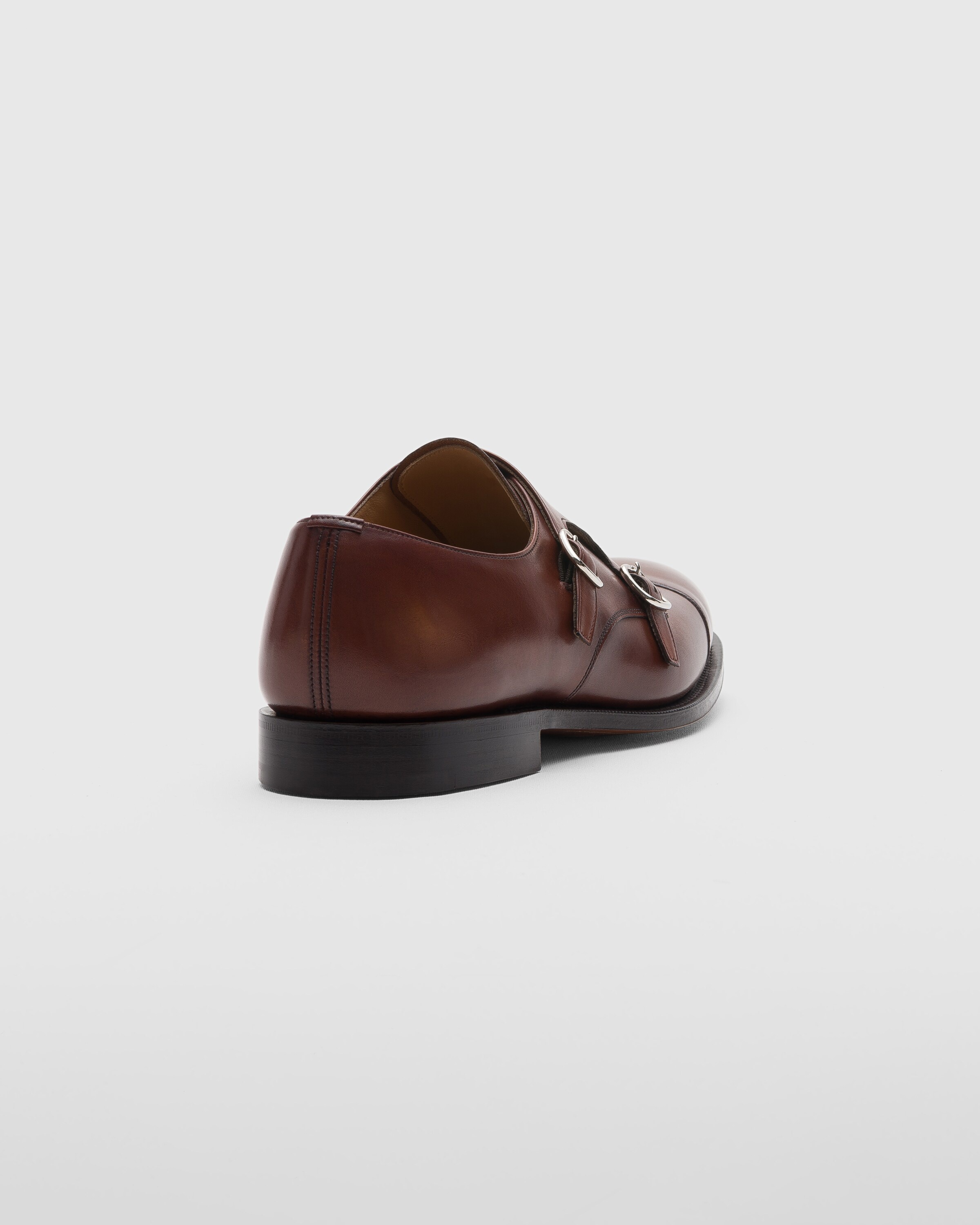 Bleached Calfskin Monk Strap - 4