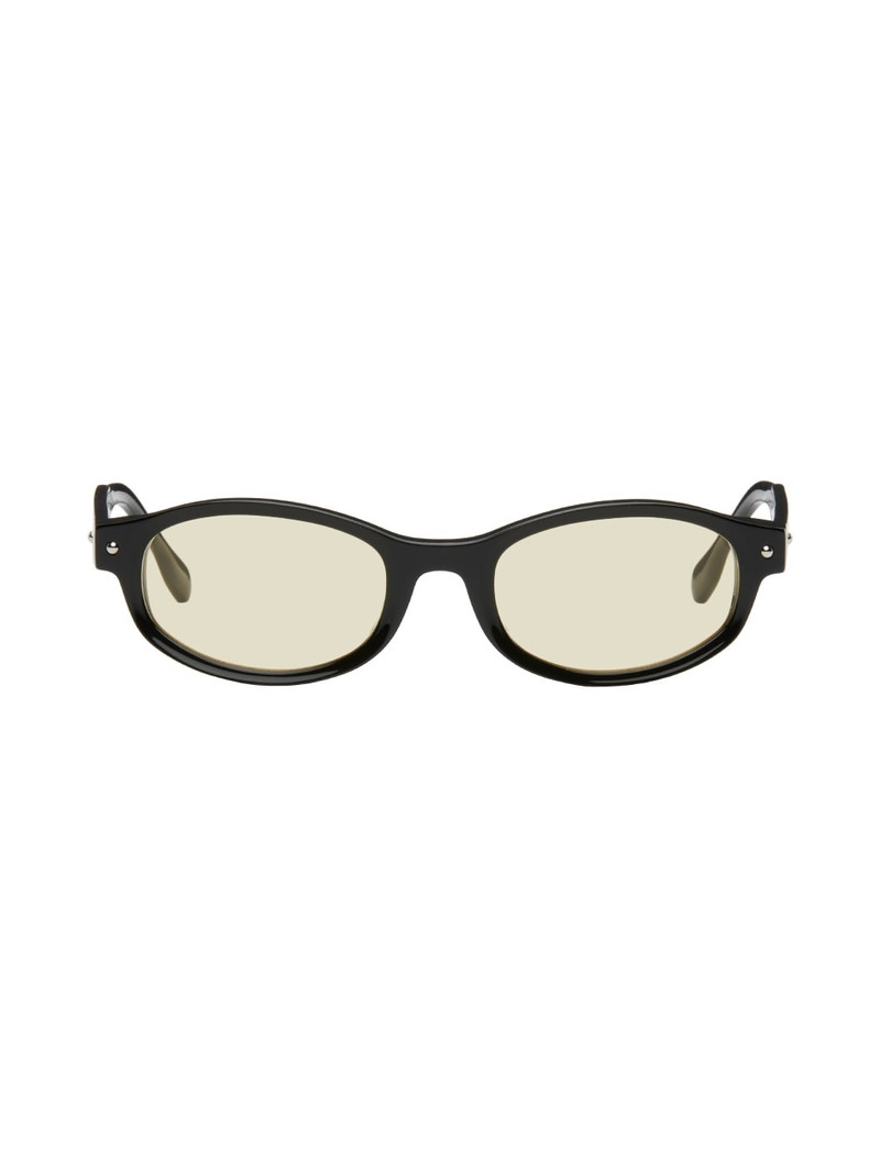 SSENSE Exclusive Black Roller Coaster Sunglasses 1