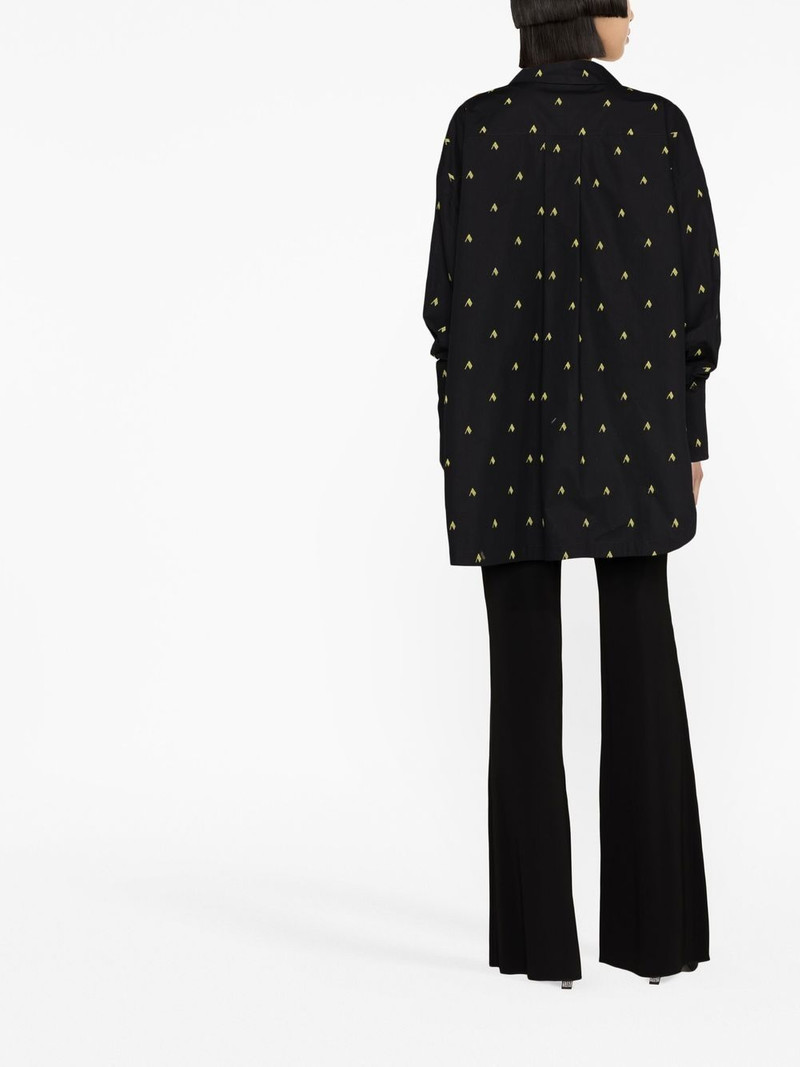 Diana oversized logo-print shirt 4
