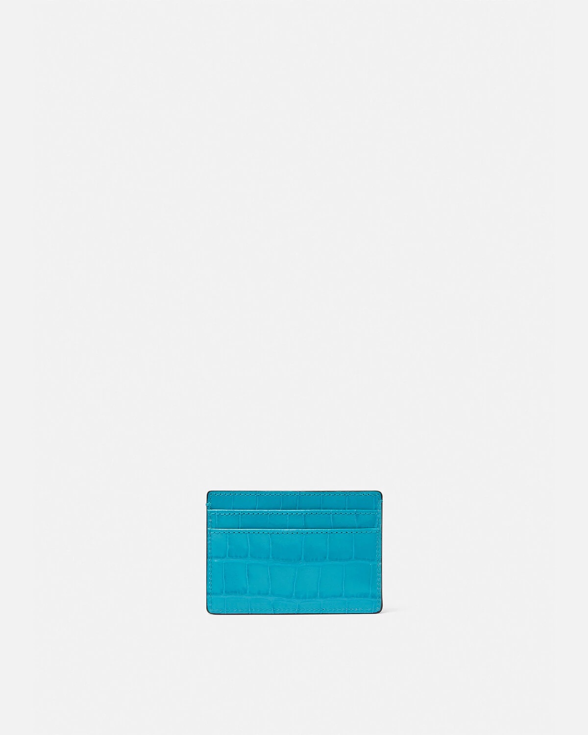 Croc-Effect Medusa Biggie Card Holder - 3