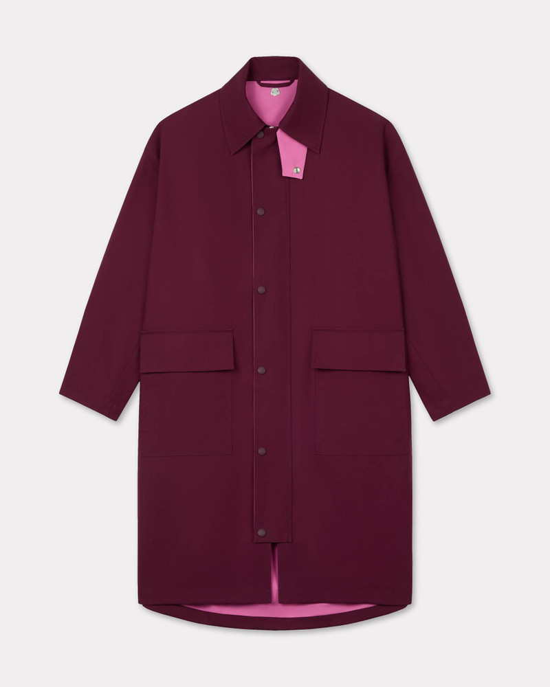 Cocoon coat in Machintosh Technical Fabric - 1