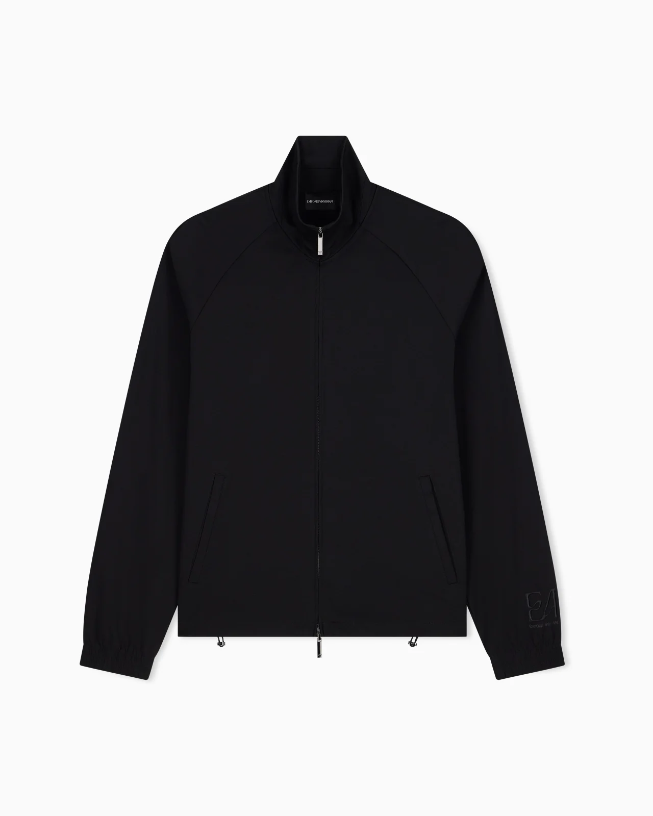 FULL-ZIP SWEATSHIRT IN LYOCELL BLEND INTERLOCK JERSEY - 1