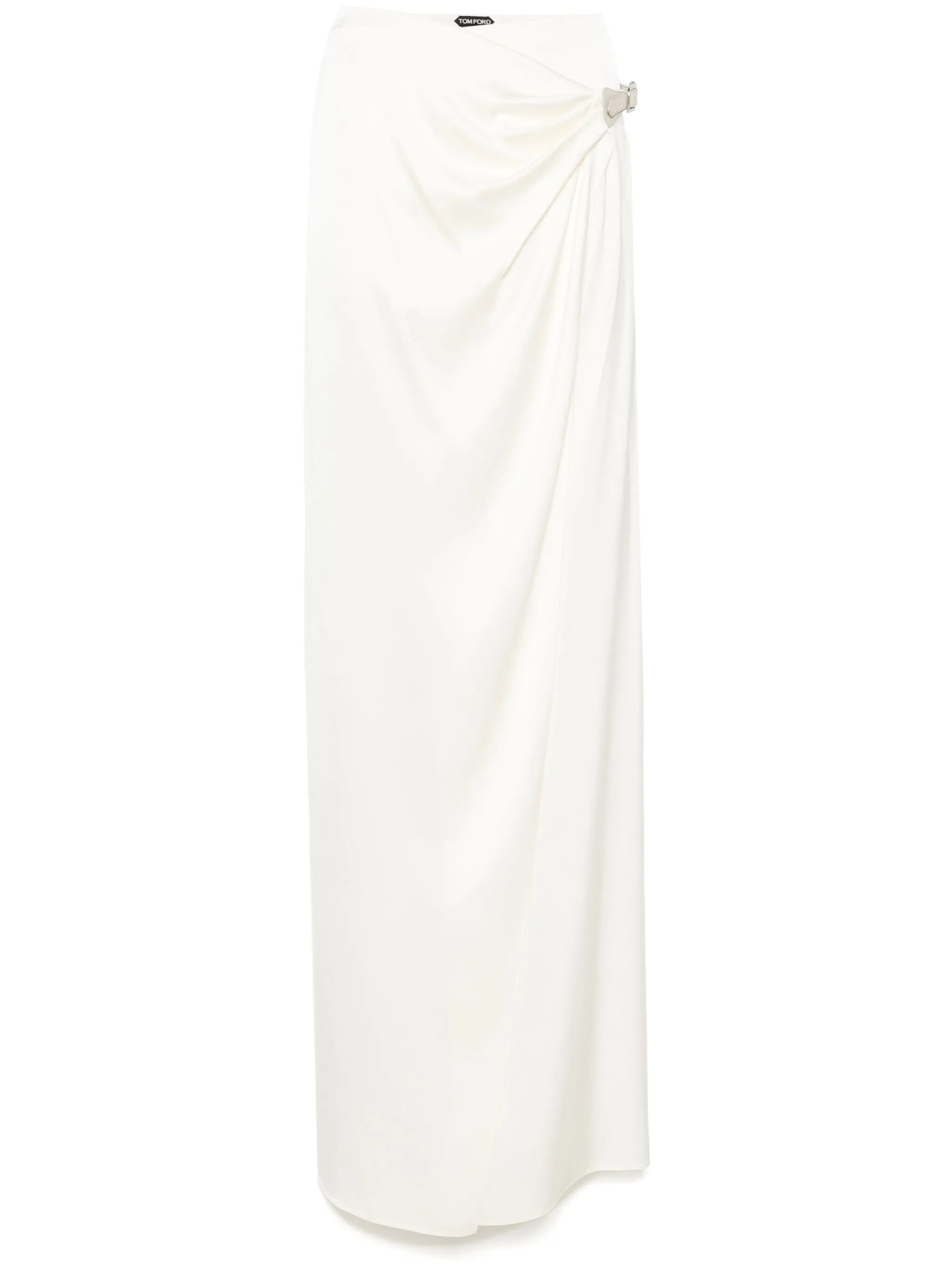 silk maxi skirt - 1