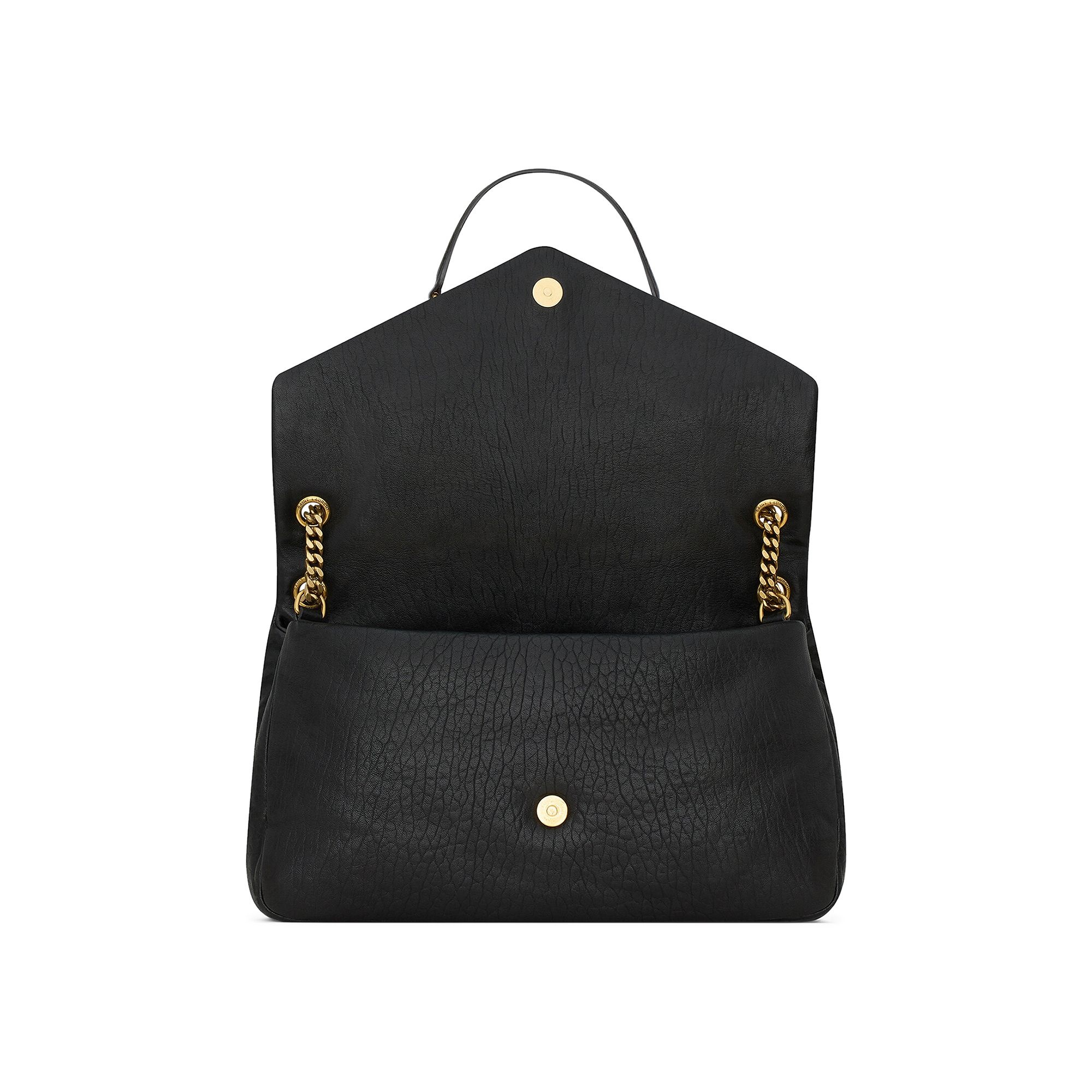 Saint Laurent Large Calypso Chain Bag 'Noir' - 3