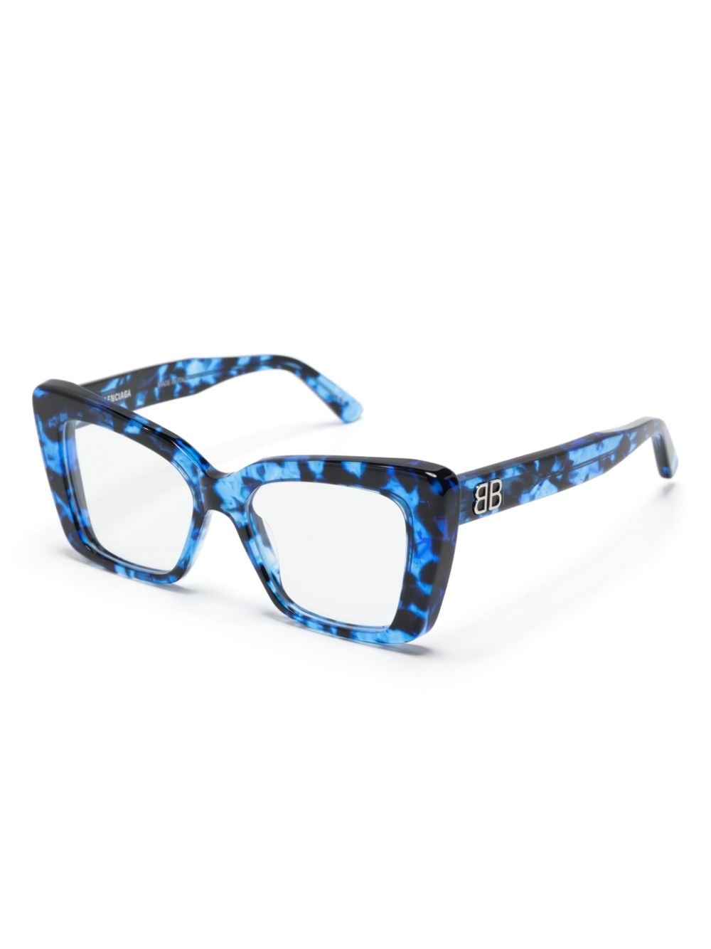 tortoiseshell cat-eye glasses - 2