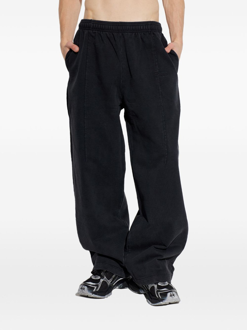 elasticated-waist wide-leg track pants 3