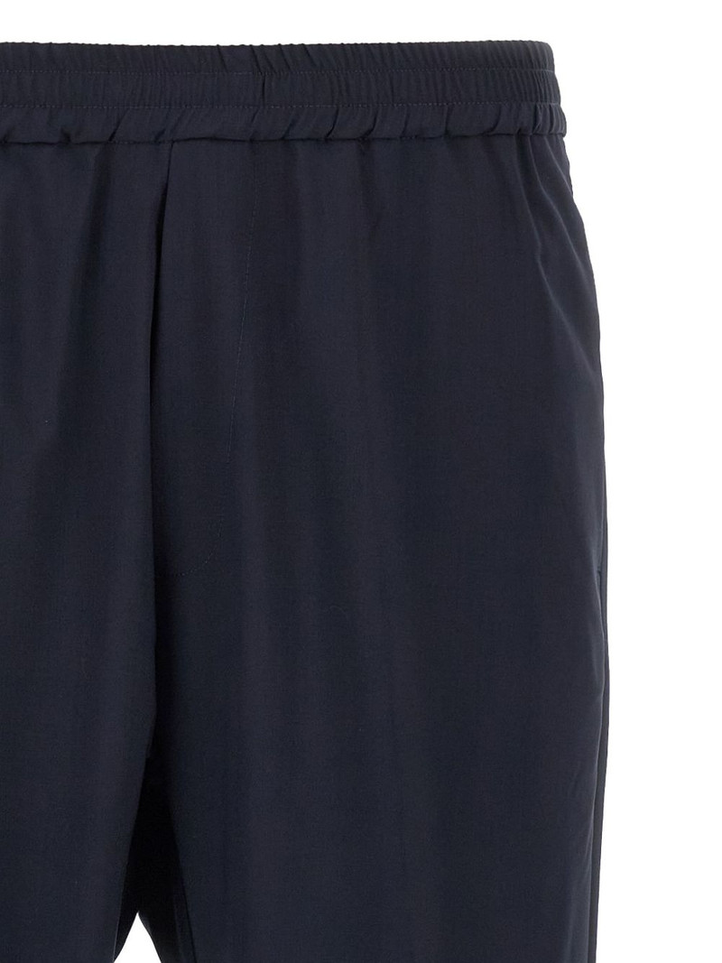 elastic-waistband trousers 4