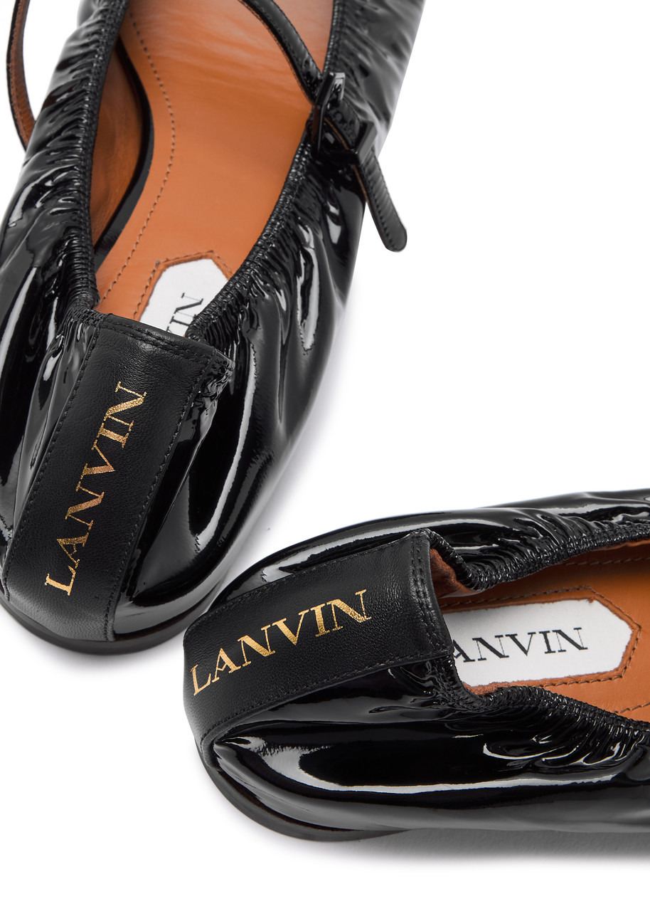 Lanvin Patent Leather Ballet Flats - 4