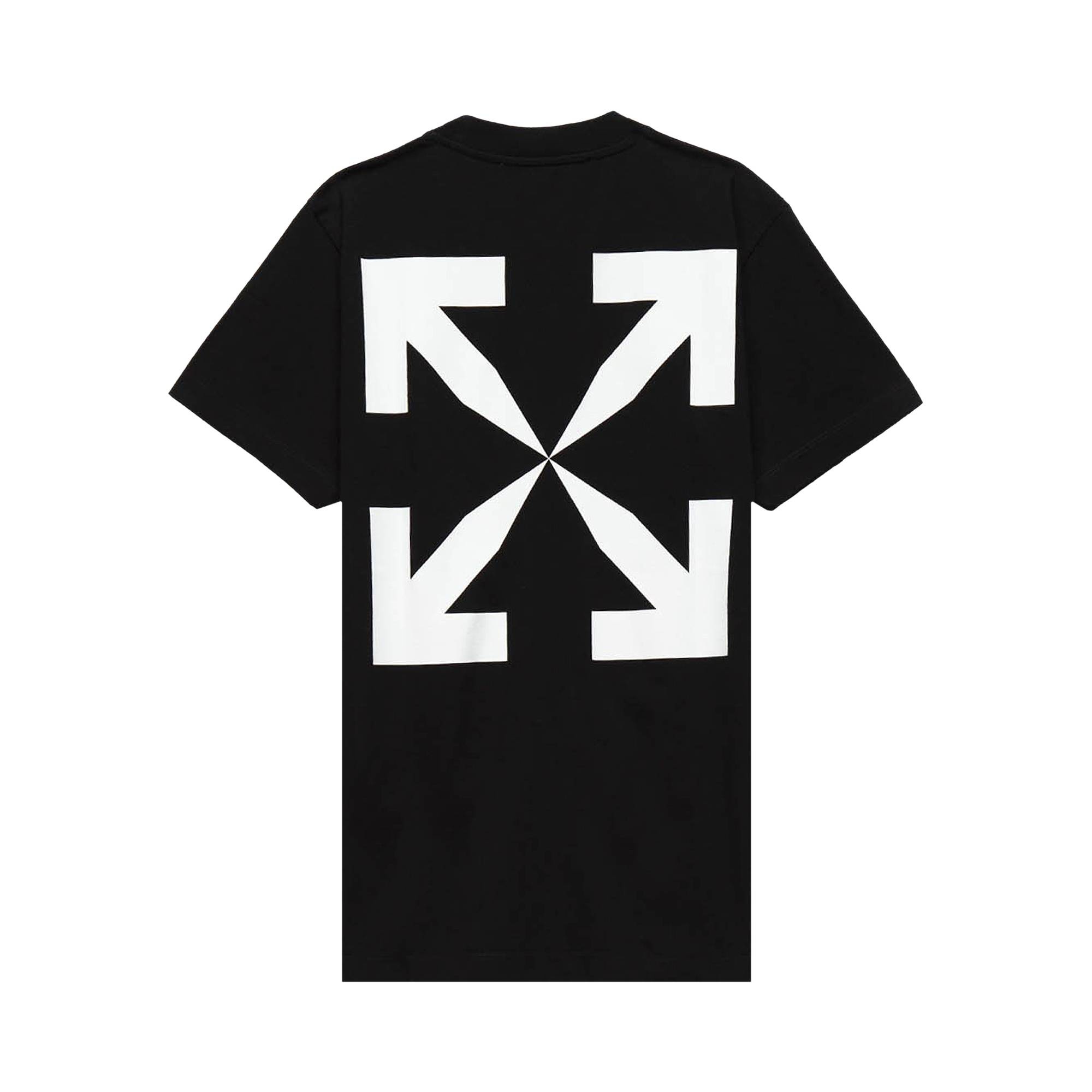 Off-White Monalisa Short-Sleeve Slim Tee 'Black/White' - 2