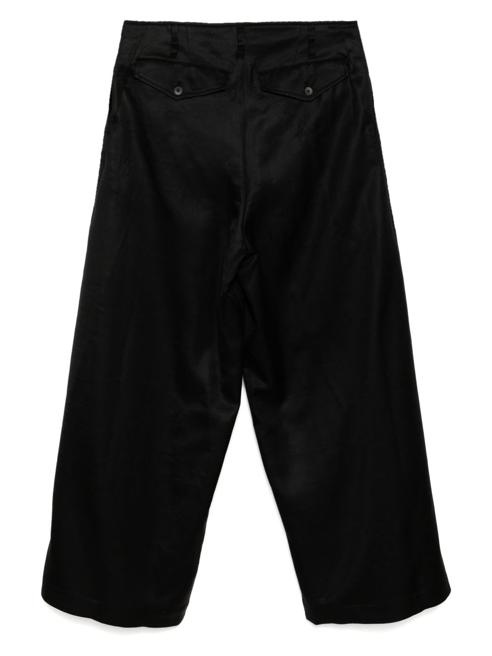 cupro  trousers - 2