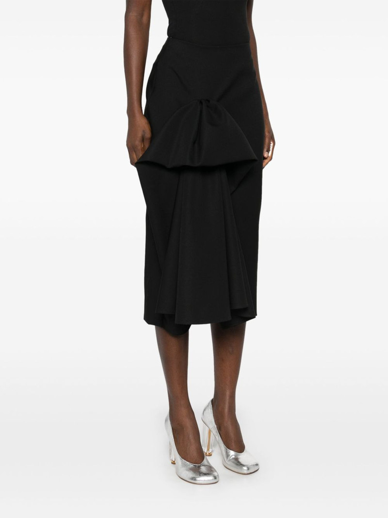 ruffle-detail midi skirt 3