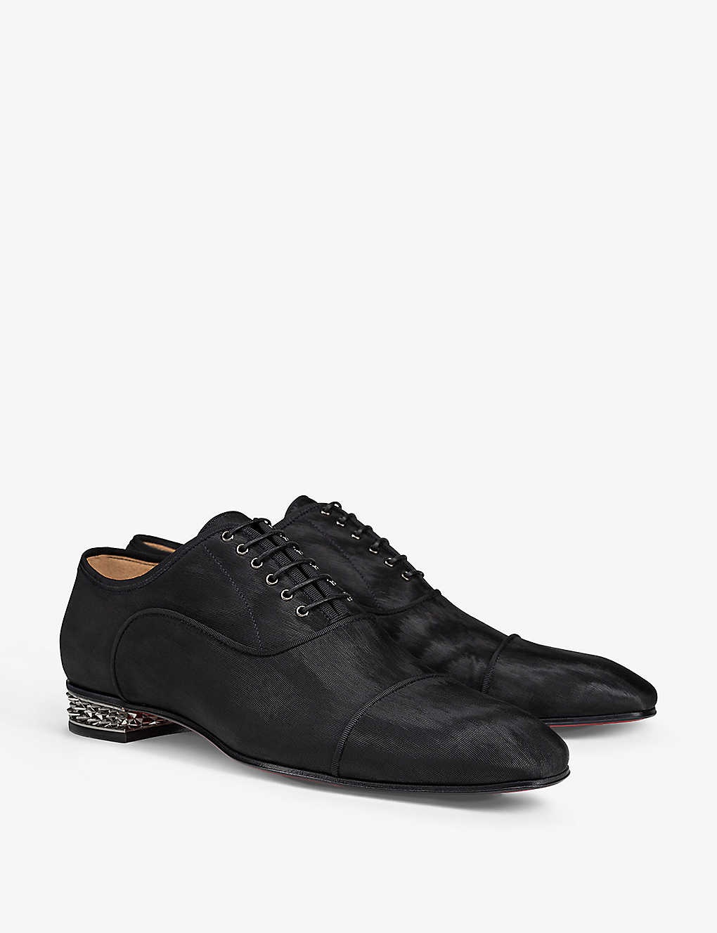 Christian Louboutin Men's Greggyrocks Satin Oxford Shoes