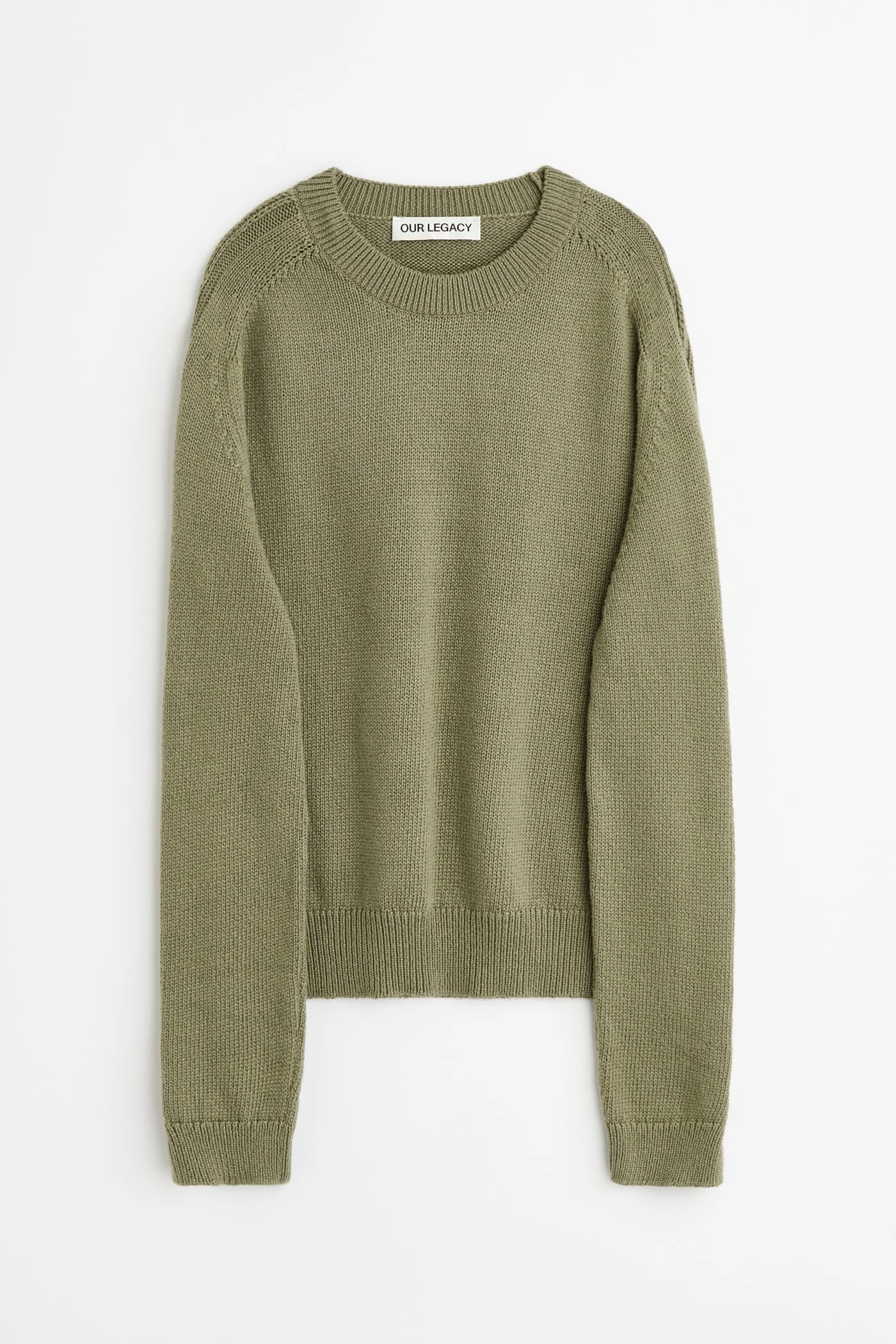 True Roundneck Slate Grey Cloud Cotton - 1
