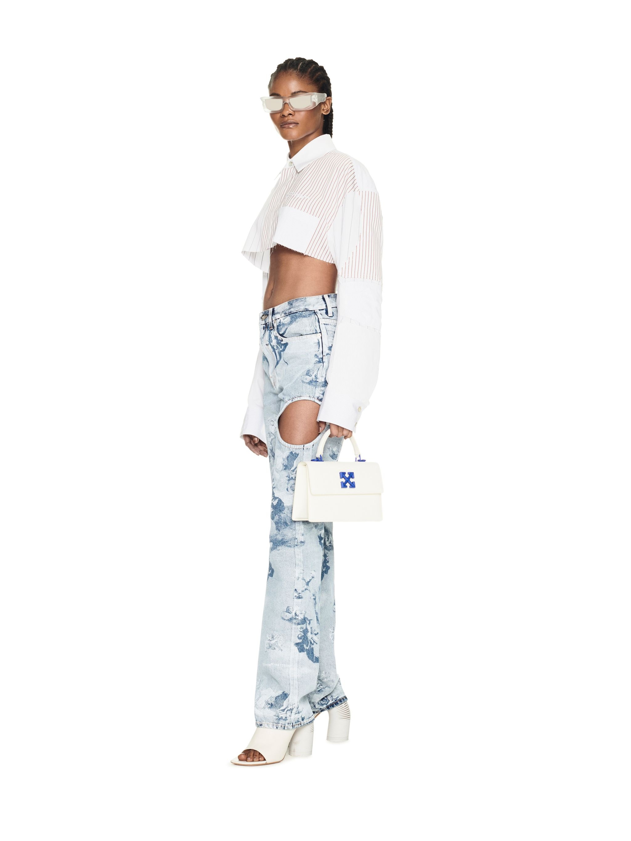Motorcycle Popel Crop Shirt - 3