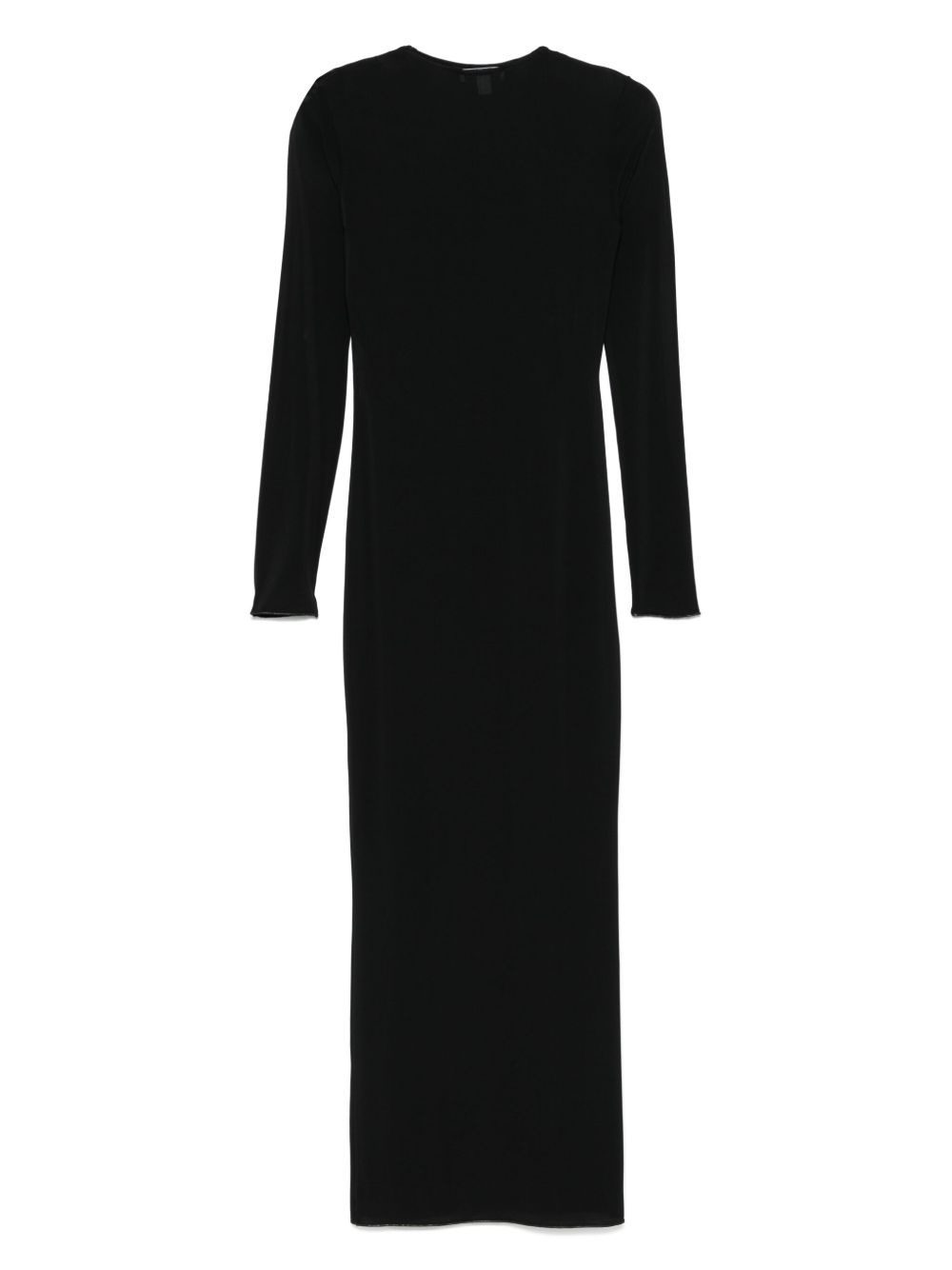 layered bodycon midi dress - 2
