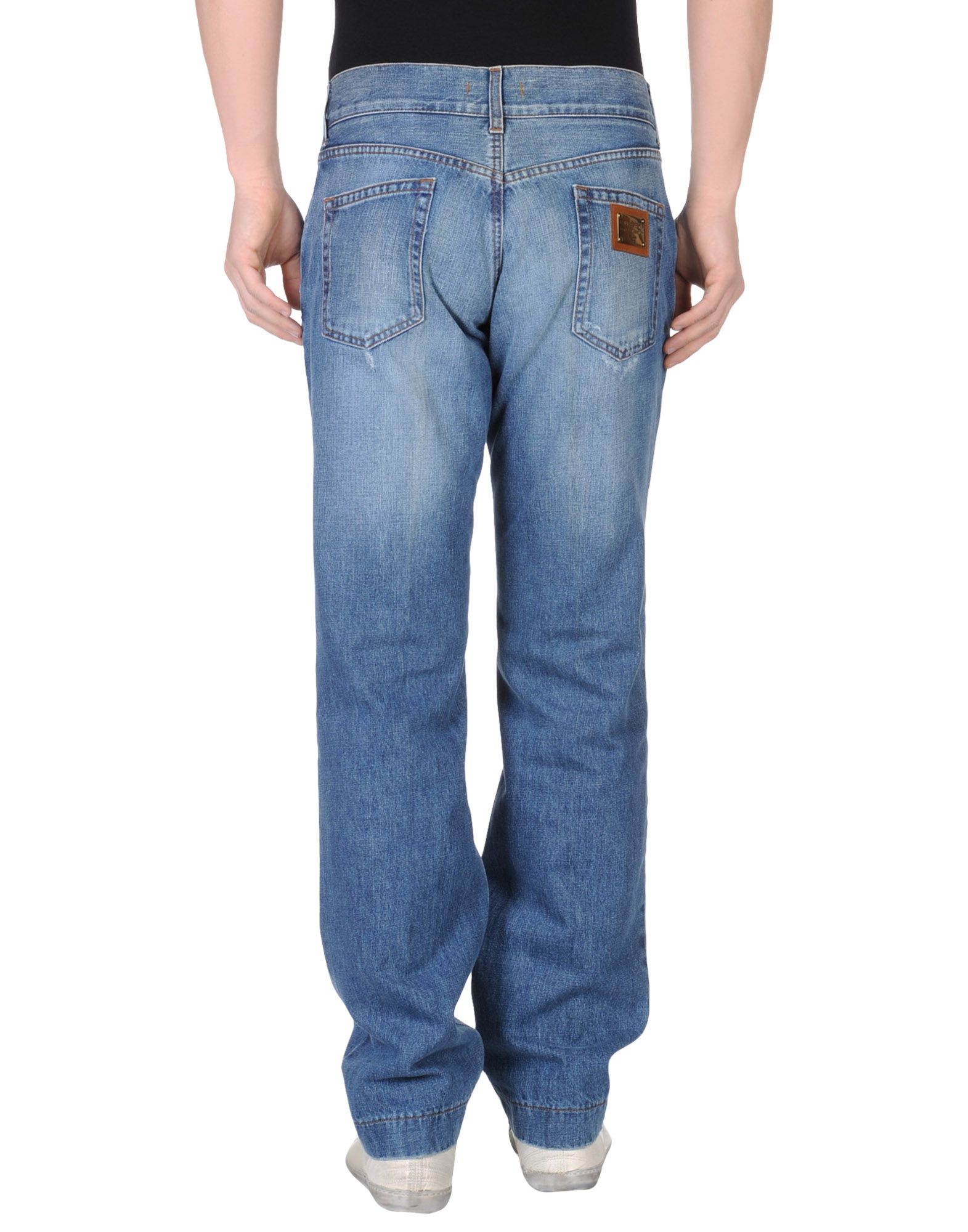 Blue Men's Denim Pants - 2