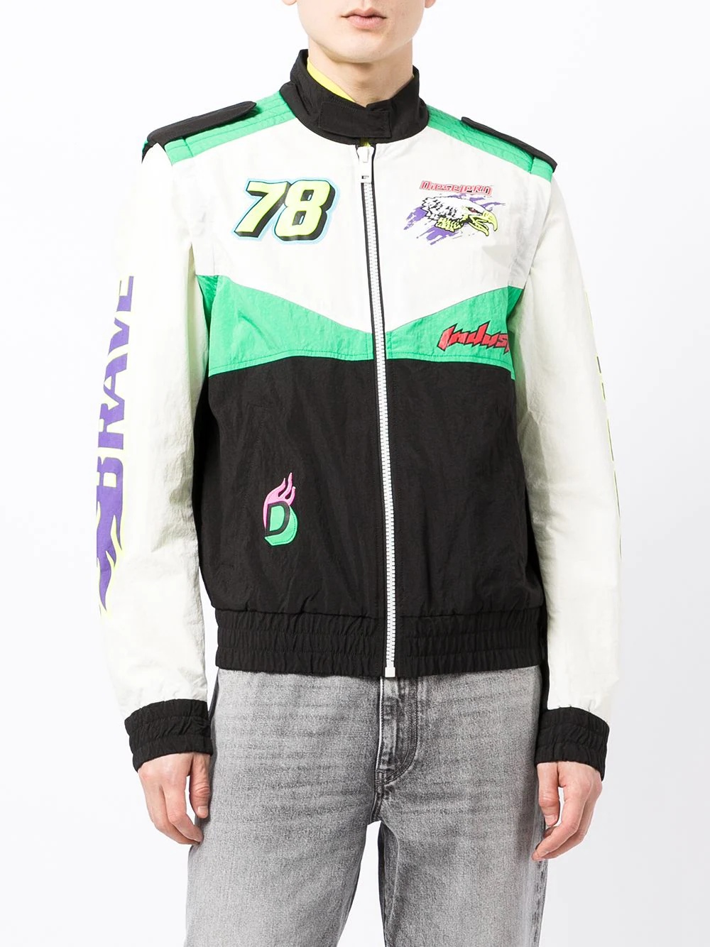 J-Donny colour-block jacket - 4