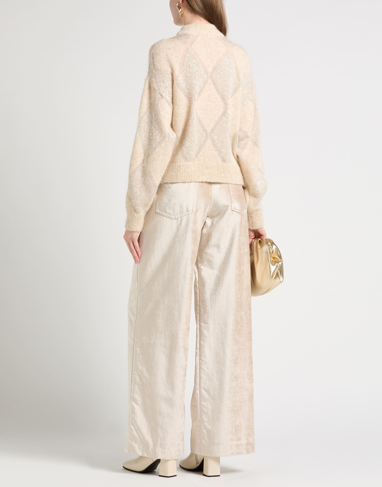Beige Women's Sweater - 4