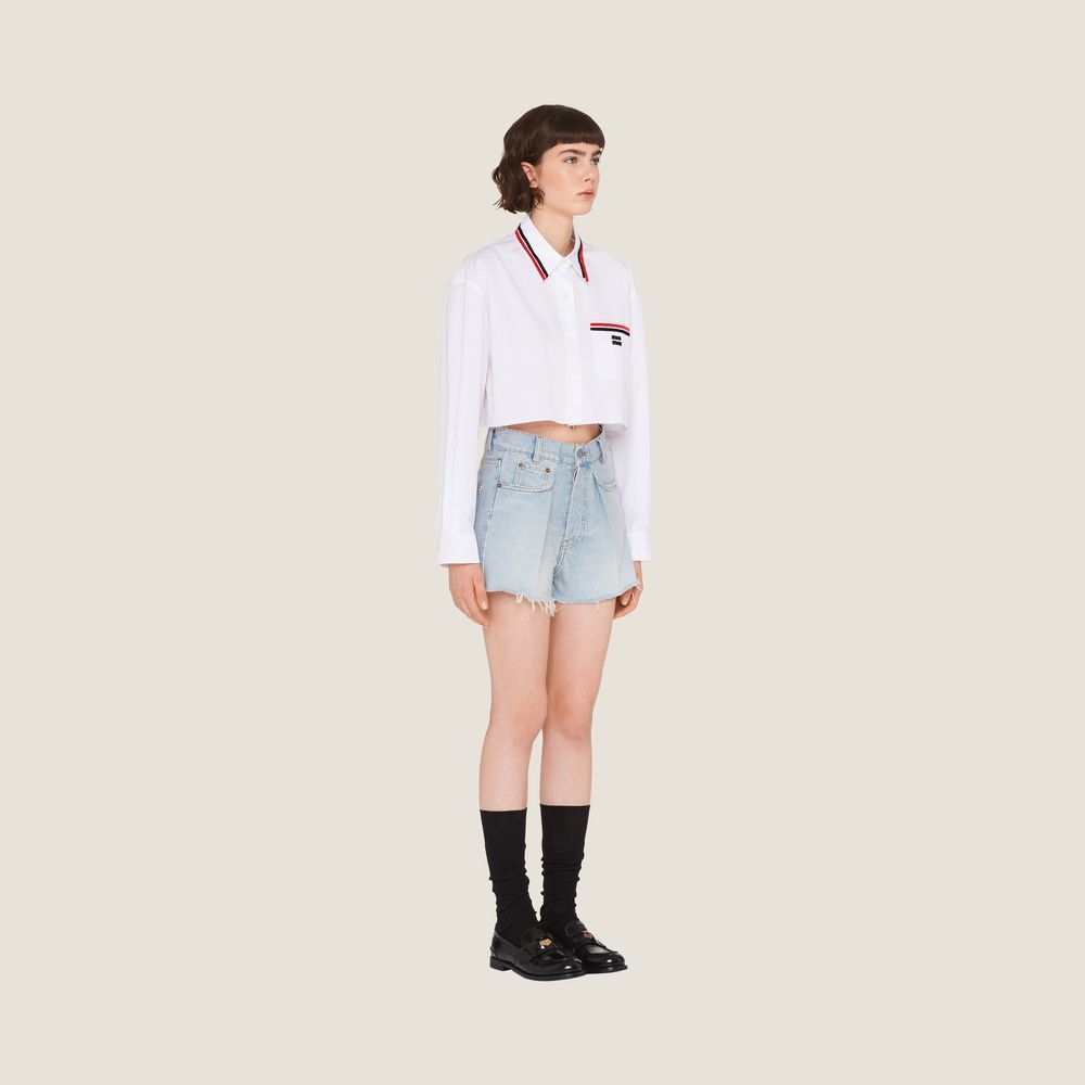 Denim shorts - 5