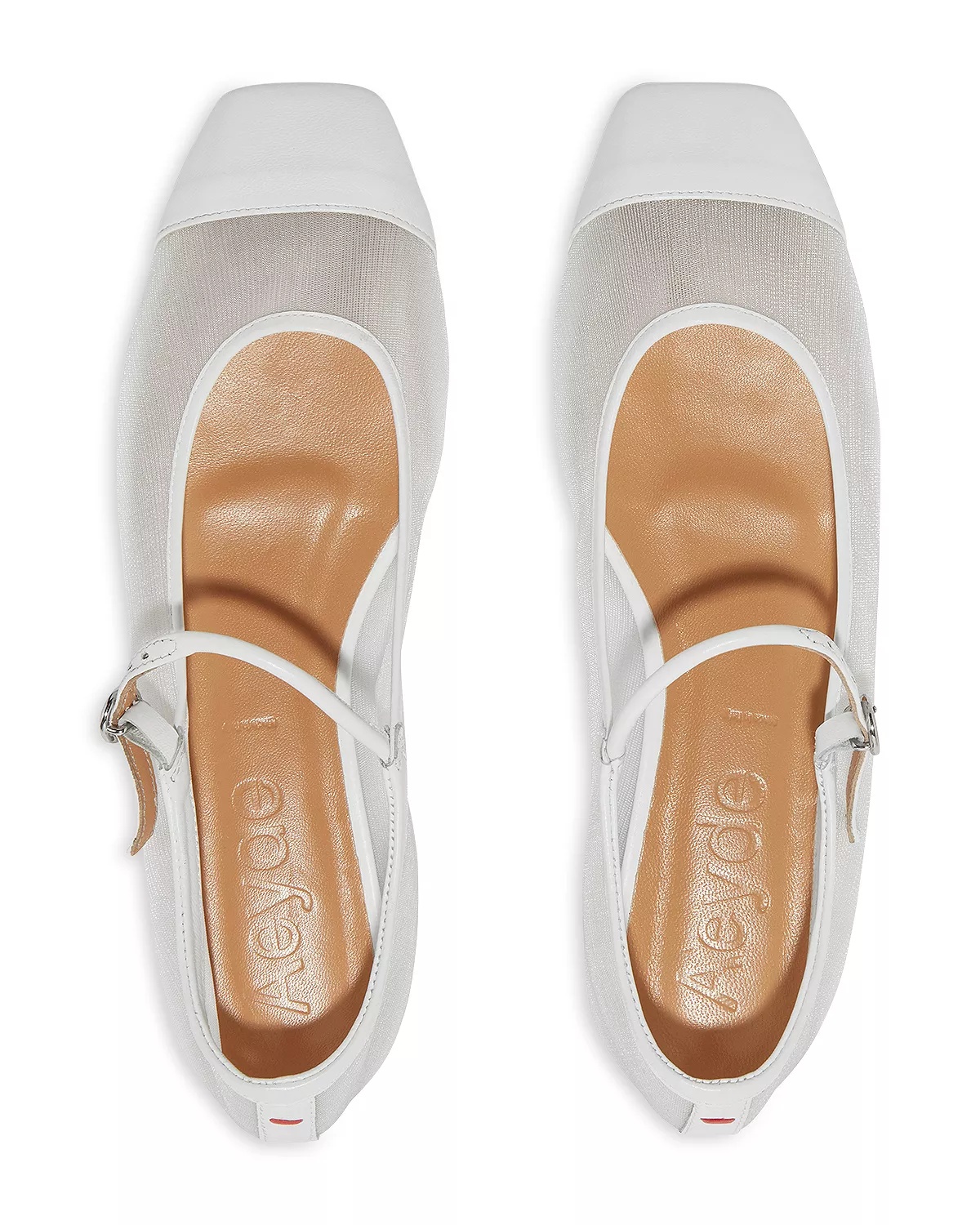 Women's Uma Mesh Leather Flats - 6