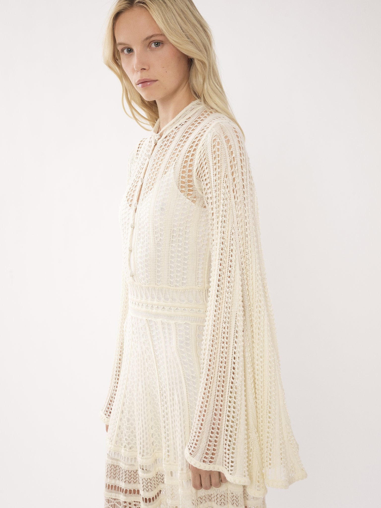 LONG FLARE DRESS - 6
