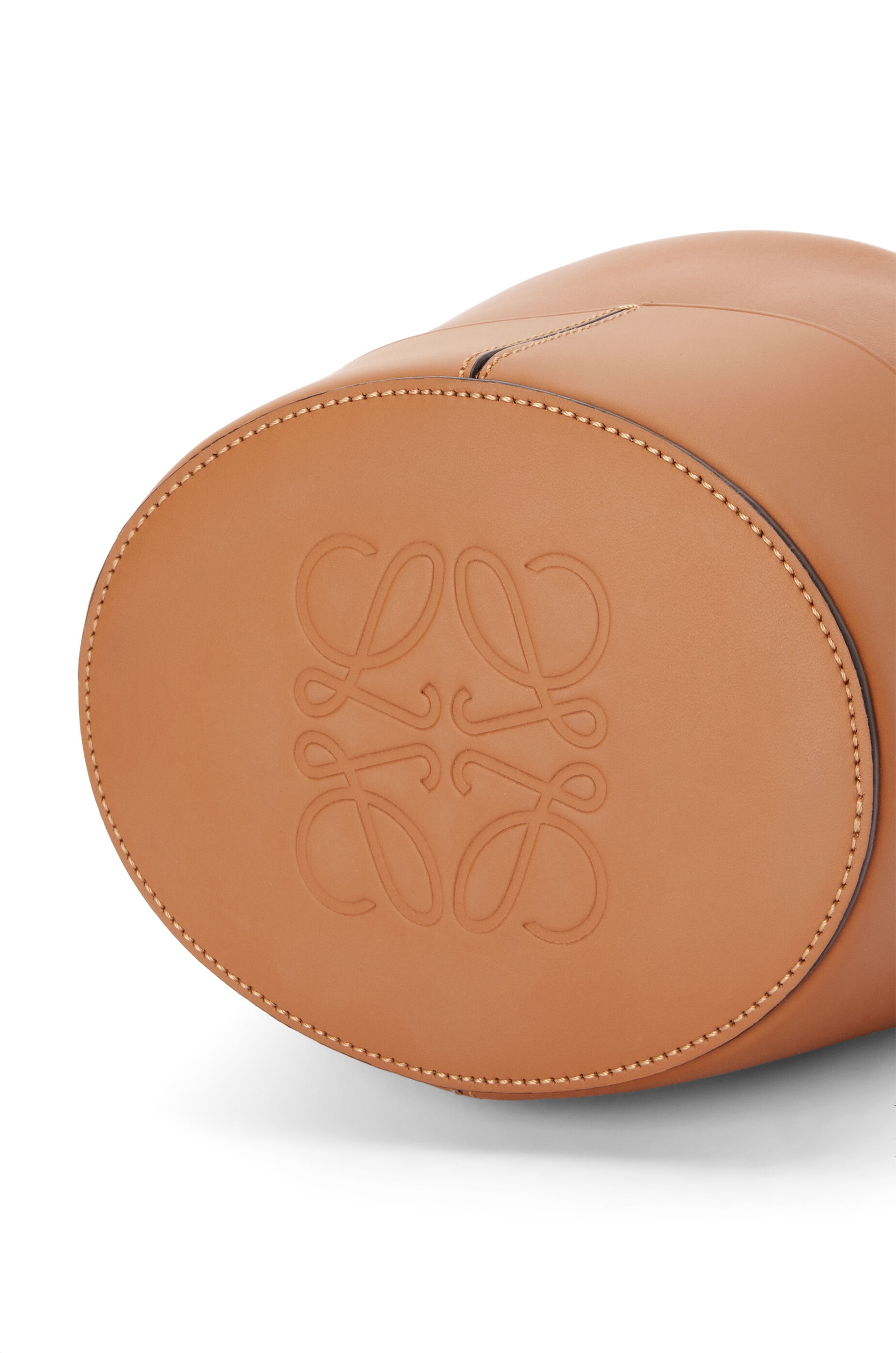 Small Balloon bag in jacquard and calfskin - 6