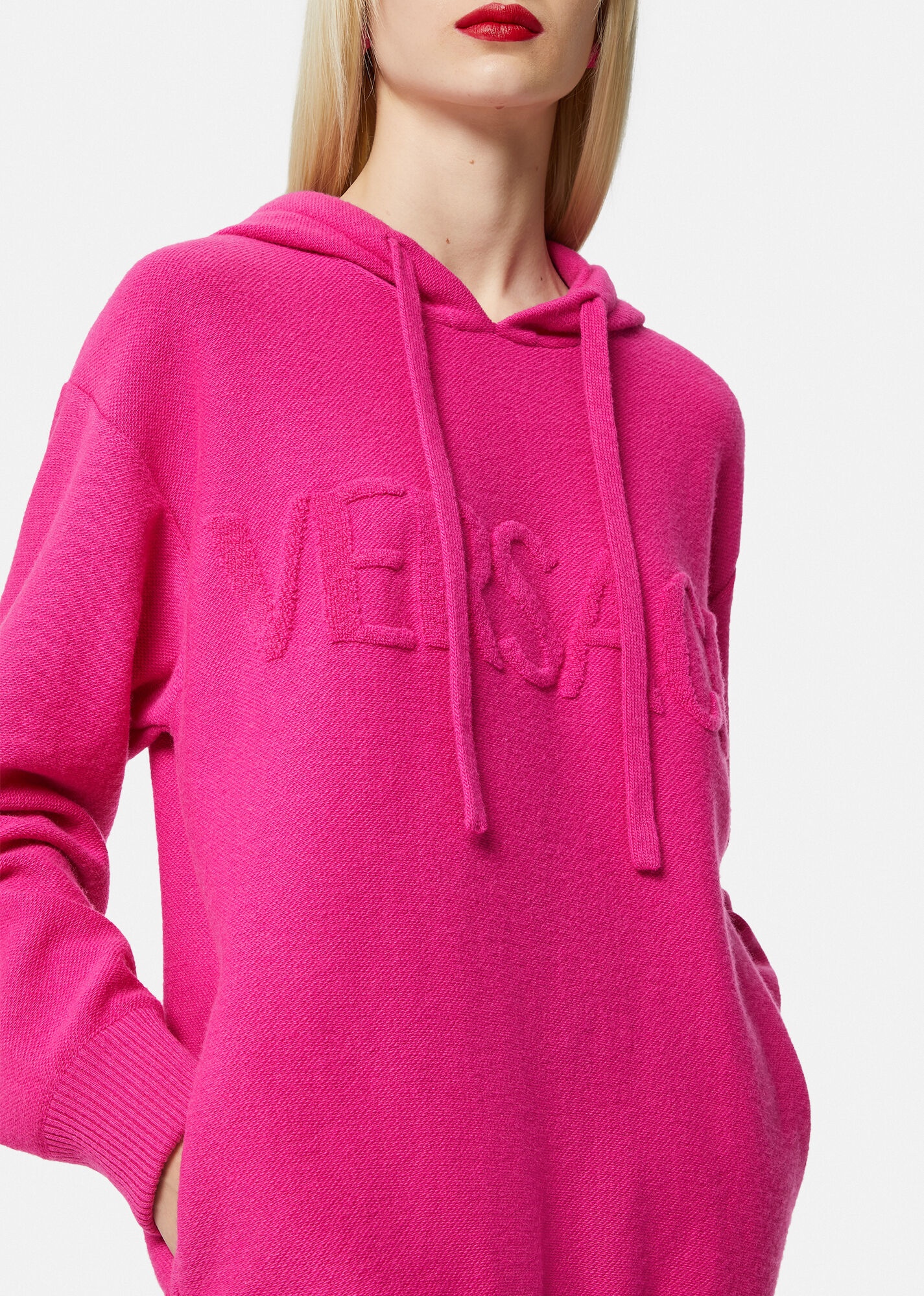 Logo Wool & Cashmere Hoodie - 5