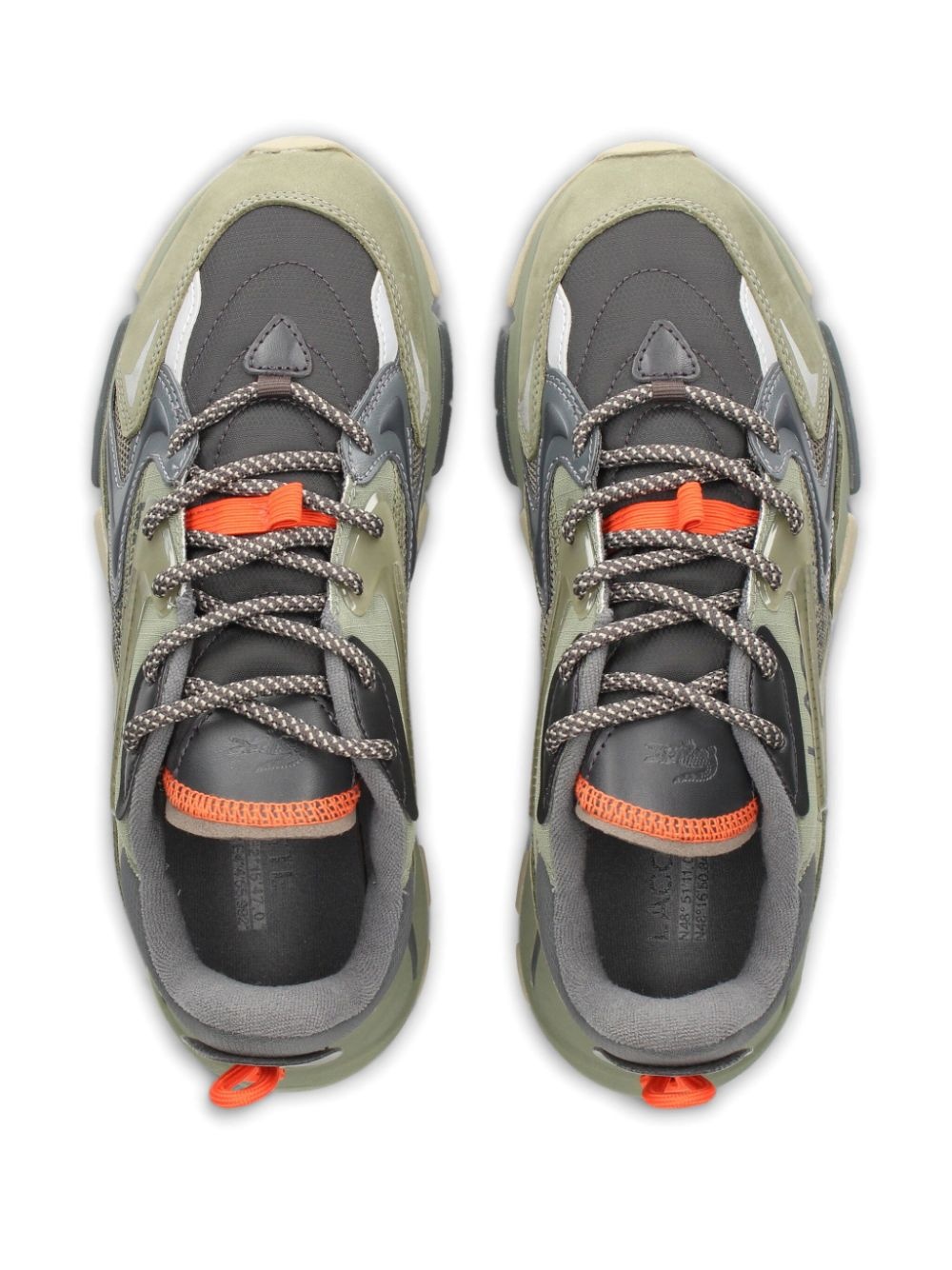 embossed logo trainers - 4
